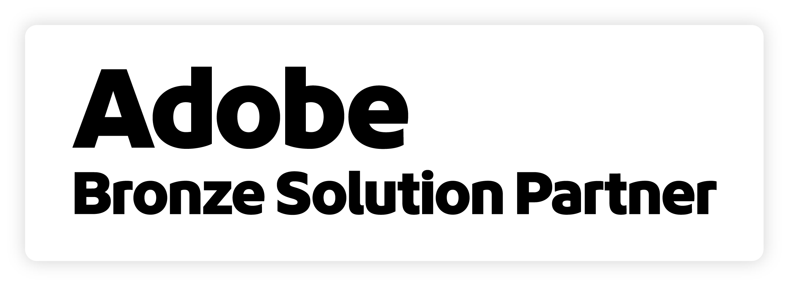 Adobe Solution Partner Bronze